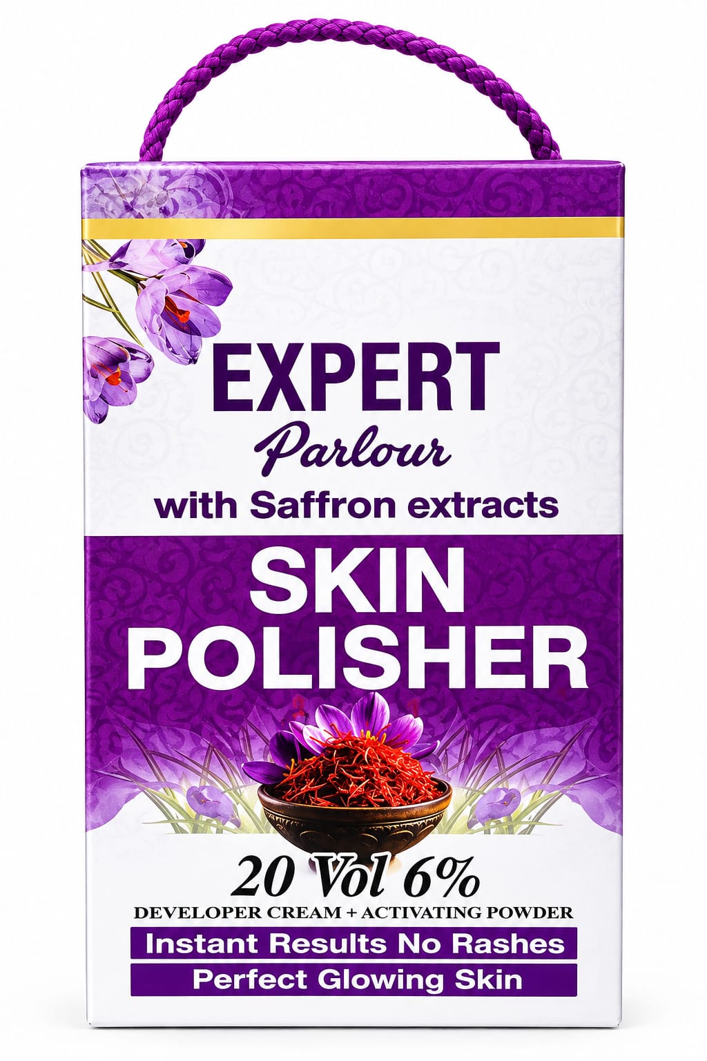 Expert Parlour Skin Polisher with Saffron Extracts