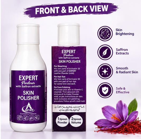 Expert Parlour Skin Polisher with Saffron Extracts