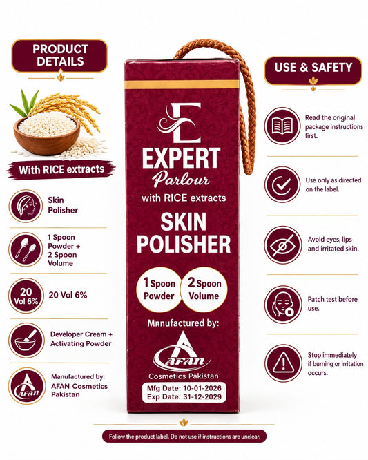 Expert Parlour Rice Skin Polisher – 20 Vol 6%
